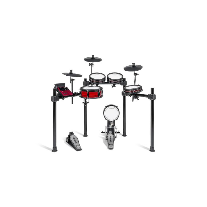 Nitro Pro Kit - Ten Piece Professional Electronic Mesh Drum Kit with Bluetooth(R)