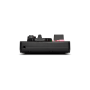 A side view of the Numark DJ2GO Touch Pocket DJ Controller with Capacitive Touch Jog Wheels