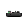 A side view of the Numark DJ2GO Touch Pocket DJ Controller with Capacitive Touch Jog Wheels