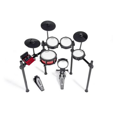 Nitro Pro Kit - Ten Piece Professional Electronic Mesh Drum Kit with Bluetooth(R)