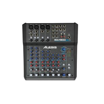  MultiMix 8 USB FX 8 Channel Mixer with Effects / USB Audio Interface