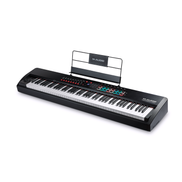 Hammer 88 Pro 88-Key Graded Hammer-Action USB MIDI Controller with Smart Controls and Auto-Mapping 