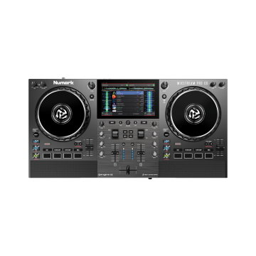 Mixstream Pro Go - battery-powered standalone streaming DJ controller with Amazon music