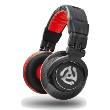 Red Wave Carbon DJ Headphones