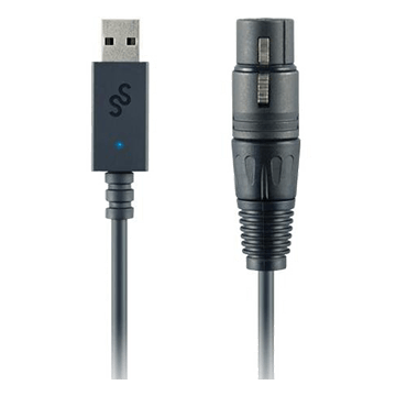 SoundSwitch Micro DMX Interface - Ultra-Compact USB to DMX Interface with 3-Month Free SoundSwitch Software Access 
