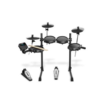 Turbo Mesh Kit Seven-Piece Electronic Drum Kit with Mesh Heads